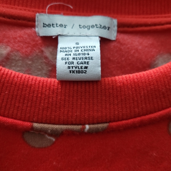 Ginger bread sweater kids size small - Picture 2 of 4